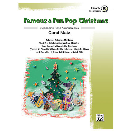 Alfred Famous & Fun Pop Christmas Book 5