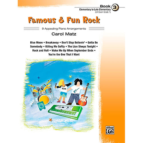 Alfred Famous & Fun Rock, Book 3