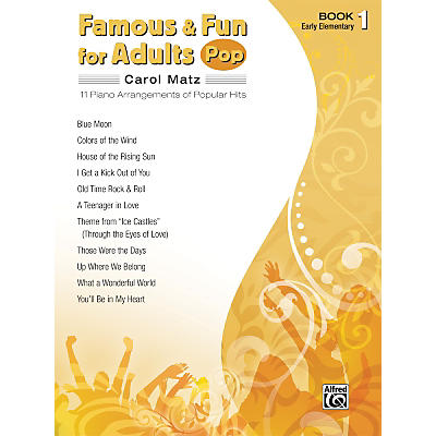 Alfred Famous & Fun for Adults Pop Book 1 Piano