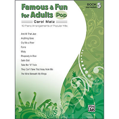 Alfred Famous & Fun for Adults Pop Book 5 Piano