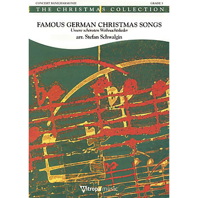 Mitropa Music Famous German Christmas Songs Full Score Concert Band Level 4 Arranged by Stefan Schwalgin