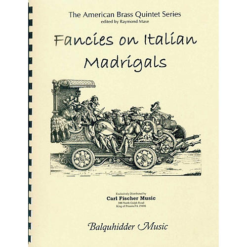 Fancies on Italian Madrigals Book