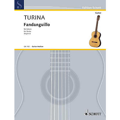 Schott Fandanguillo, Op. 36 (Guitar Solo) Schott Series