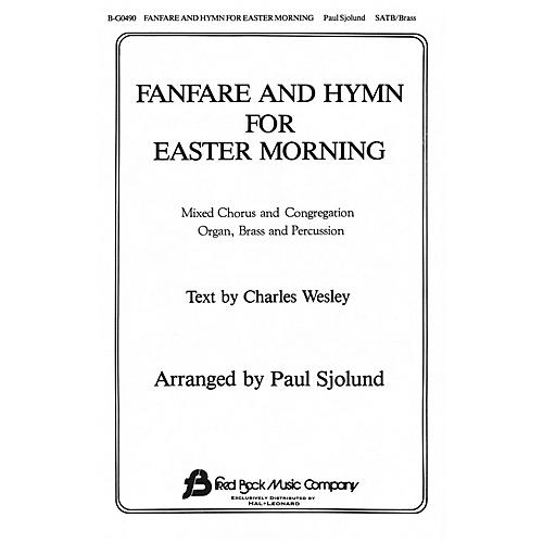 Fred Bock Music Fanfare and Hymn for Easter Morning SATB arranged by Paul Sjolund