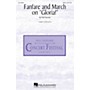 Hal Leonard Fanfare and March on Gloria! SATB composed by Patti Drennan