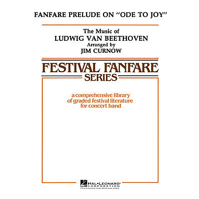 Hal Leonard Fanfare on Ode to Joy - Young Concert Band Level 3 by James Curnow