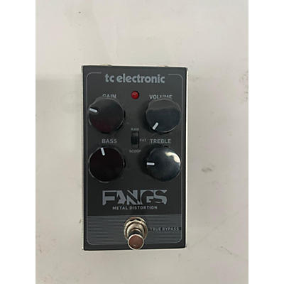 TC Electronic Fangs Metal Distortion Effect Pedal