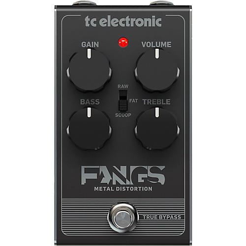 TC Electronic Fangs Metal Distortion Effects Pedal