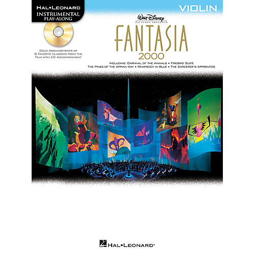 Fantasia 2000 For Violin - Instrumental Play-Along Book/CD