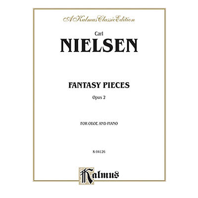Alfred Fantasy Pieces Op. 2 for Oboe By Carl Nielsen Book