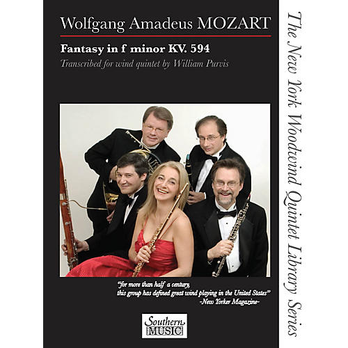 Southern Fantasy in F Minor, K. 594 Southern Music Series by Wolfgang Amadeus Mozart