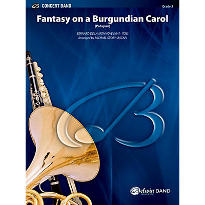 BELWIN Fantasy on a Burgundian Carol Concert Band Grade 3 (Medium Easy)