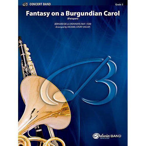 BELWIN Fantasy on a Burgundian Carol Concert Band Grade 3 (Medium Easy)