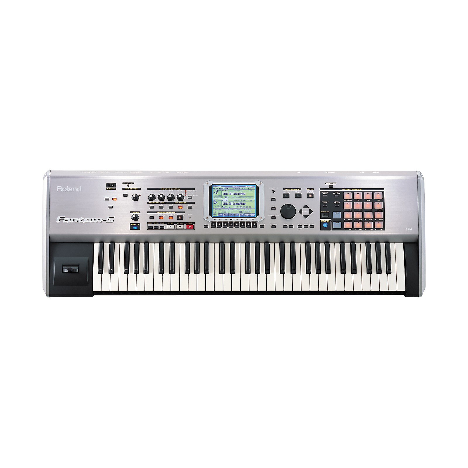 Roland FantomS 61Key Sampling Music Workstation Musician's Friend