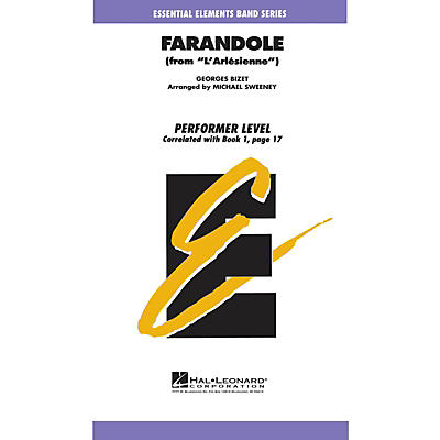 Hal Leonard Farandole Concert Band Level .5 to 1 Arranged by Michael Sweeney