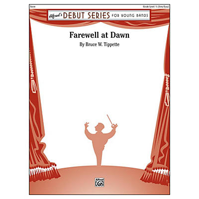 Alfred Farewell at Dawn Concert Band Grade 0.5