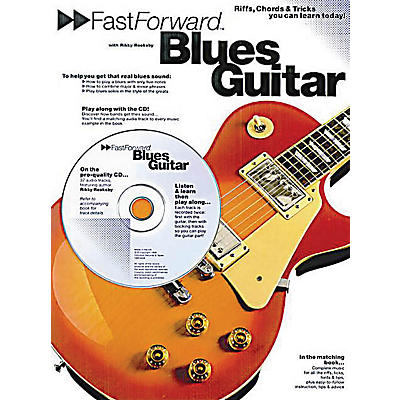 Music Sales Fast Forward - Blues Guitar Music Sales America Series Softcover with CD Written by Rikky Rooksby