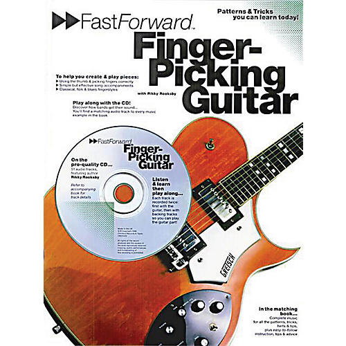 Fast Forward - Fingerpicking Guitar Music Sales America Series Softcover with CD Written by Rikky Rooksby