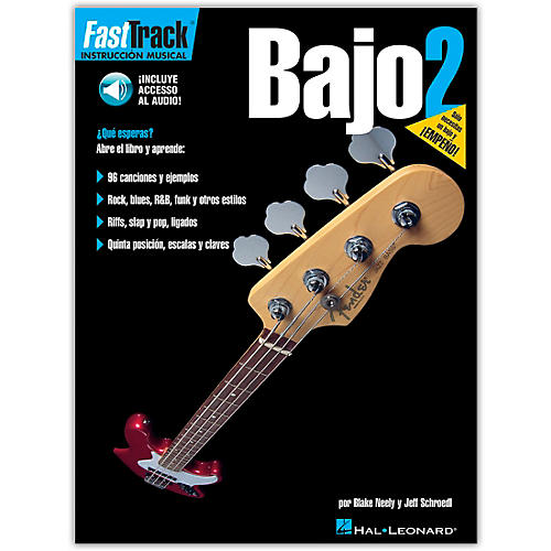 FastTrack Bass Method Book 2 Book/CD Spanish Edition