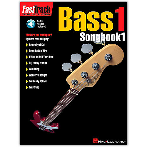 FastTrack Bass Tab Songbook 1 (Book/Online Audio)