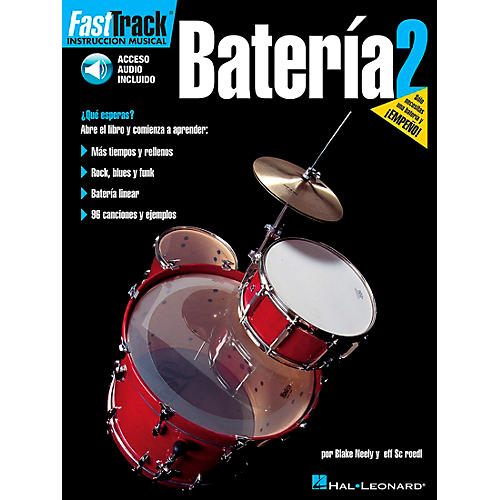 FastTrack Drum Method Book 1 Book/CD - Spanish Edition