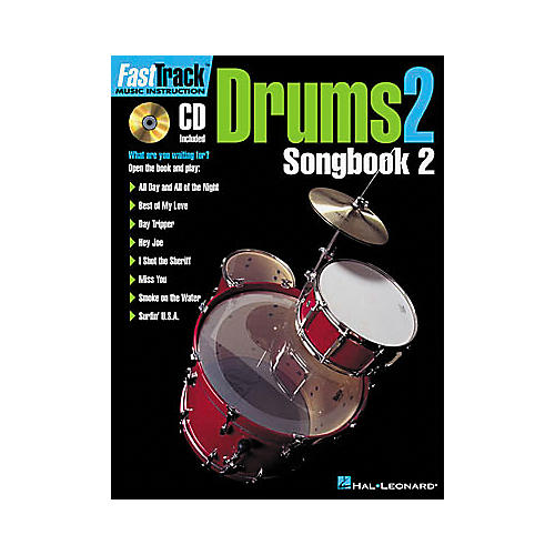 FastTrack Drums Songbook 2 - Level 2 Book/CD
