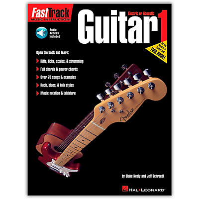 Hal Leonard FastTrack Guitar Method Book 1 (Book/Online Audio)