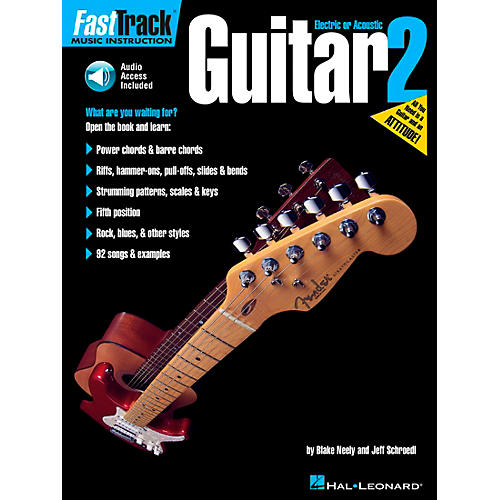 FastTrack Guitar Method Book 2 (Book/Audio Online)