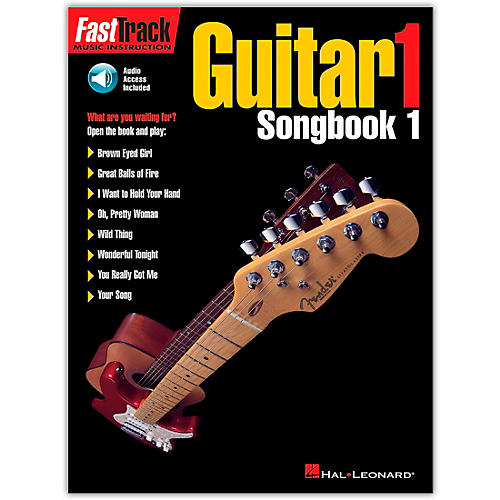 FastTrack Guitar Songbook 1 Level 1 (Book/Online Audio)