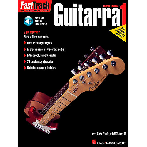 Hal Leonard FastTrack Guitarra Libro