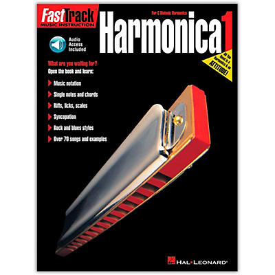 Hal Leonard FastTrack Harmonica Method (Book/Online Audio)