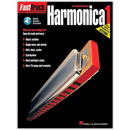 Hal Leonard FastTrack Harmonica Method (Book/Online Audio)