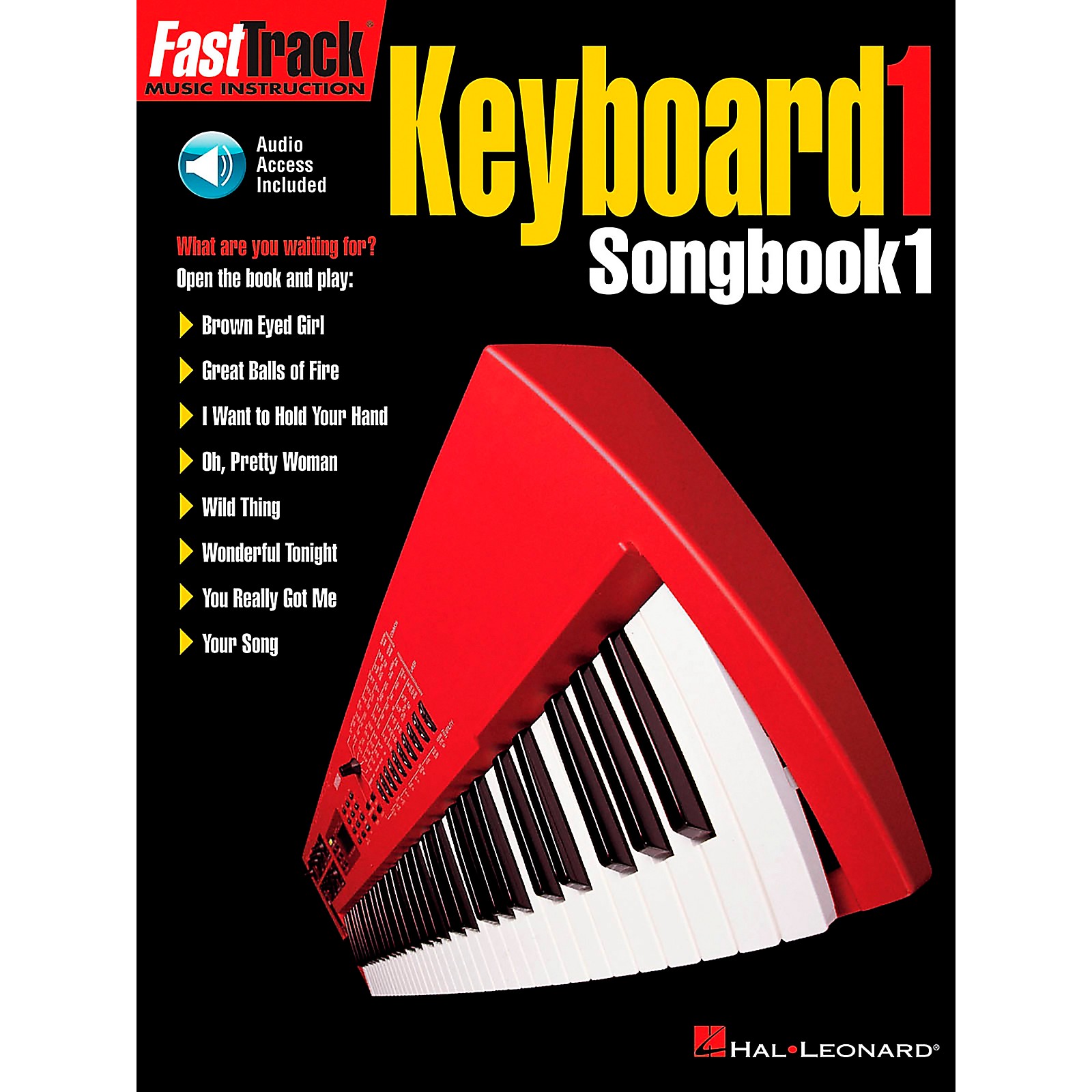 Hal Leonard FastTrack Keyboard Level 1 Supplemental Songbook with CD