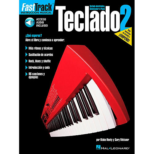 FastTrack Keyboard Method Book 2 Book/CD - Spanish Edition