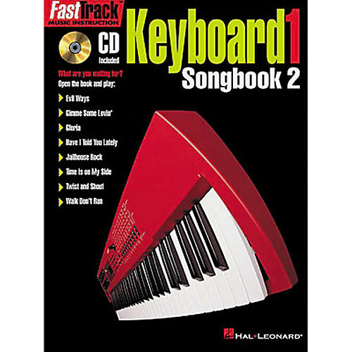 FastTrack Keyboard Songbook 2 - Level 1 Book with CD