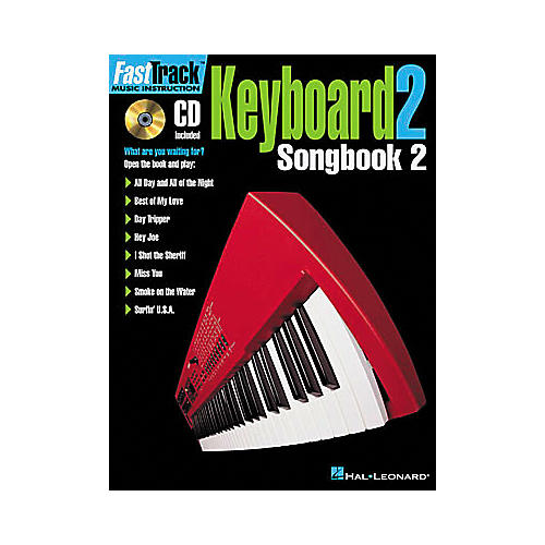 FastTrack Keyboard Songbook 2 - Level 2 Book/CD
