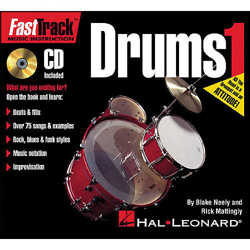 FastTrack Mini Drum Method Book 1 Book/CD