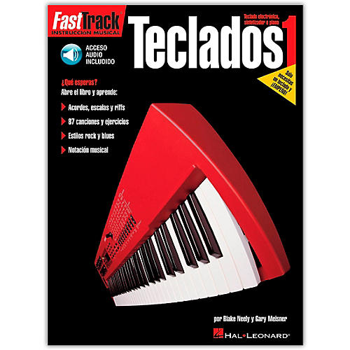 Fasttrack Keyboard Method Book 1 - Spanish Edition (Book/Online Audio)