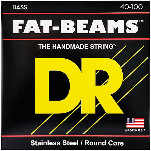 DR Strings Fat-Beam FB-40 Electric Bass Strings (40-100)