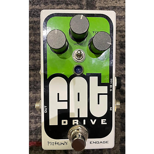 Pigtronix Fat Drive Tube Sound Overdrive Effect Pedal