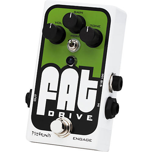 Fat Drive Tube-Sound Overdrive Guitar Effects Pedal