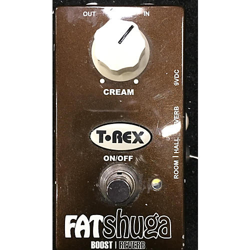 Fat Shuga Boost With Reverb Effect Pedal