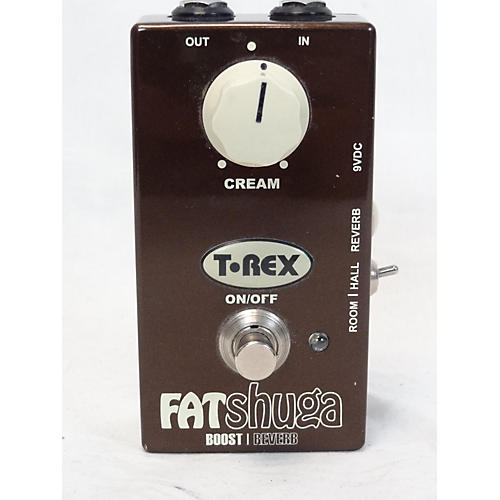 T-Rex Engineering Fat Shuga Boost With Reverb Effect Pedal