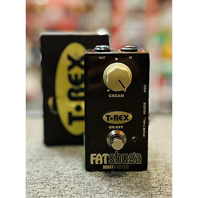 T-Rex Engineering Fat Shuga Boost With Reverb Effect Pedal