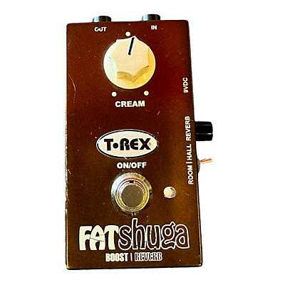 T-Rex Engineering Fat Shuga Boost With Reverb Effect Pedal