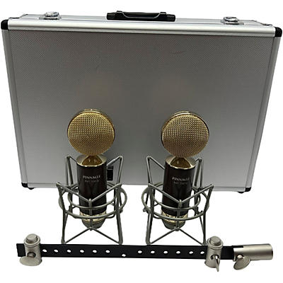 Pinnacle Microphones Fat Top II Active/Passive Ribbon Microphone With Lundahl Transformer - Matched Stereo Pair,