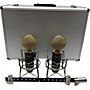 Pinnacle Microphones Fat Top II Active/Passive Ribbon Microphone With Lundahl Transformer - Matched Stereo Pair, Brown