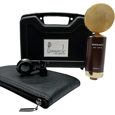 Pinnacle Microphones Fat Top II Ribbon Microphone -
