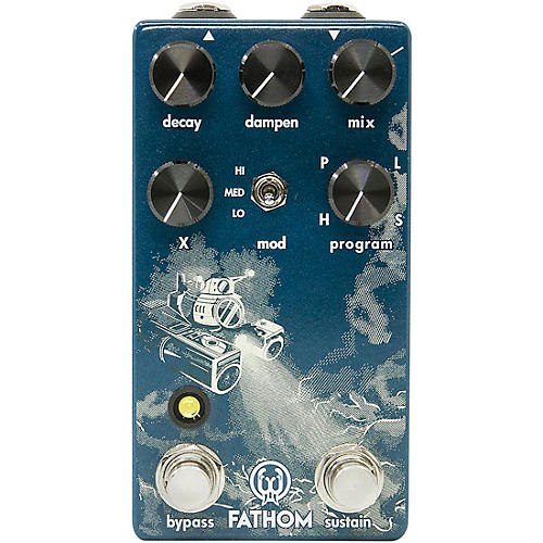 Walrus Audio Fathom Multi-Function Reverb Effects Pedal Condition 1 - Mint