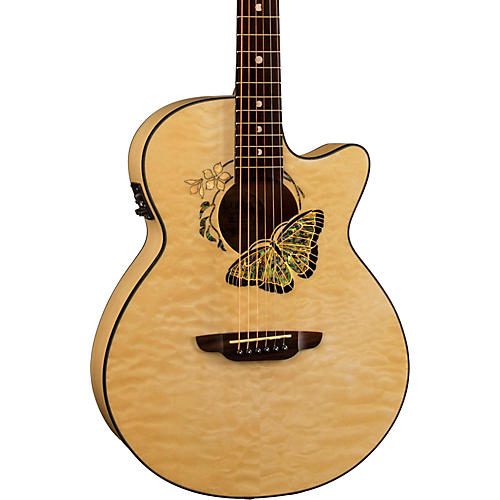Fauna Butterfly-Acoustic Electric Guitar